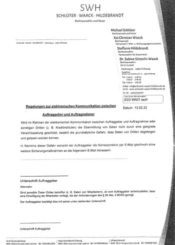 05_Regelungen_zur_elektronischen_Kommunikation Schlüter - Waack - Hildebrandt